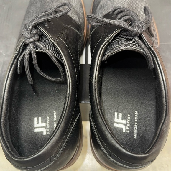 Classic Black Men's Oxford Shoes - Picture 5 of 7